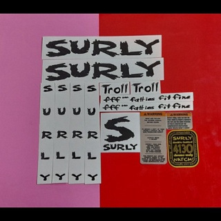 Surly Troll Limited Edition สติกเกอร์ สําหรับติดตกแต่งรถจักรยาน