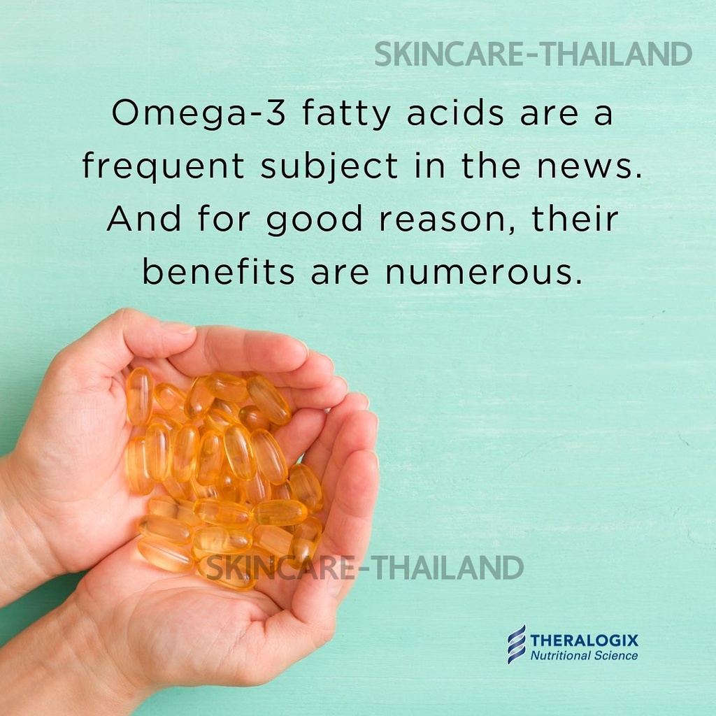 ภาพสินค้าTherOmega Omega-3 Fish oil 90 เม็ด โอเมก้า 3 จากน้ำมันปลาแท้ 100% EPA, DHA บำรุงครรภ์ บำรุงน้ำนม จากร้าน wiwanya บน Shopee ภาพที่ 7