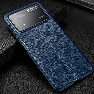 Ready Stock เคส POCO X4 Pro 5G 2022 New High Quality Men Lens Drop Protection TPU Leather Soft Case Cover เคสโทรศัพท์ Xiaomi Mi Poco X4pro 5G