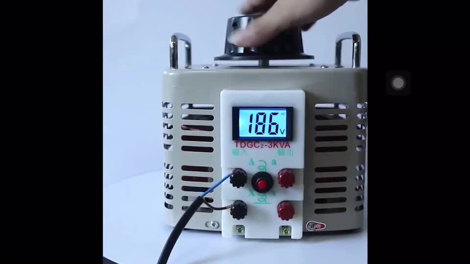 VARIAC 3KVA ปรับได้ 0-500V จอตัวเลข Variable Transformer วาริแอค หม้อ ...