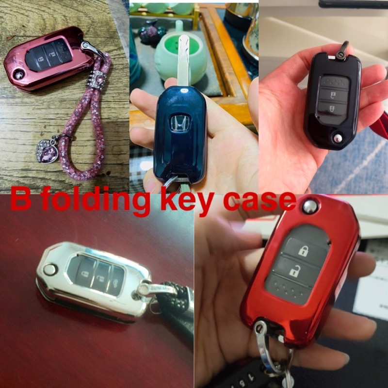 ปลอกกุญแจ-เคฟล่า-honda-city-jazz-civic-hrv-crv-brv-smartkey-2ปุ่ม-3ปุ่ม-4ปุ่ม-tpu-key-case