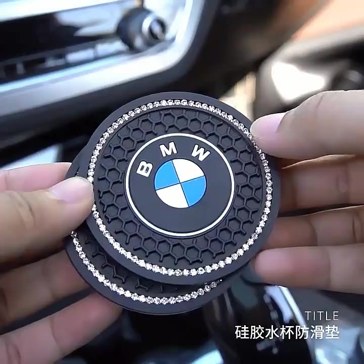 ที่รองแก้วน้ํา-ซิลิโคน-กันลื่น-สําหรับ-bmw-1-3-5-6-series-x1-x3-x7-x5-x6-z4-7-series-2-ชิ้น