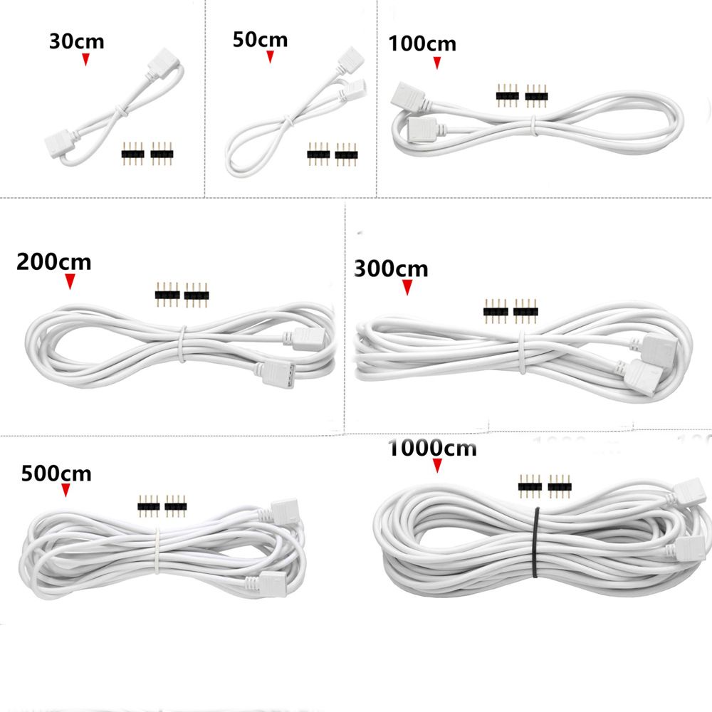 back2life-0-3m-1m-2m-3m-5m-10m-light-strip-extension-cable-rgb-rgbw-lamp-band-connector-white-cord-wire-extender-cord-accessory-4pin-led-with-needle-cable-cord