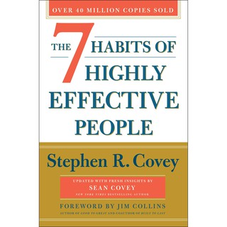 หนังสือภาษาอังกฤษ The 7 Habits of Highly Effective People : Powerful Lessons in Personal Change (Revised Updated)