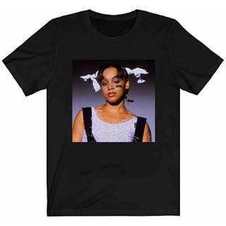 Summer Ins Style Lisa Lopes Singer Round Neck Printed Good Graphics Funny Tee เสื้อยืด