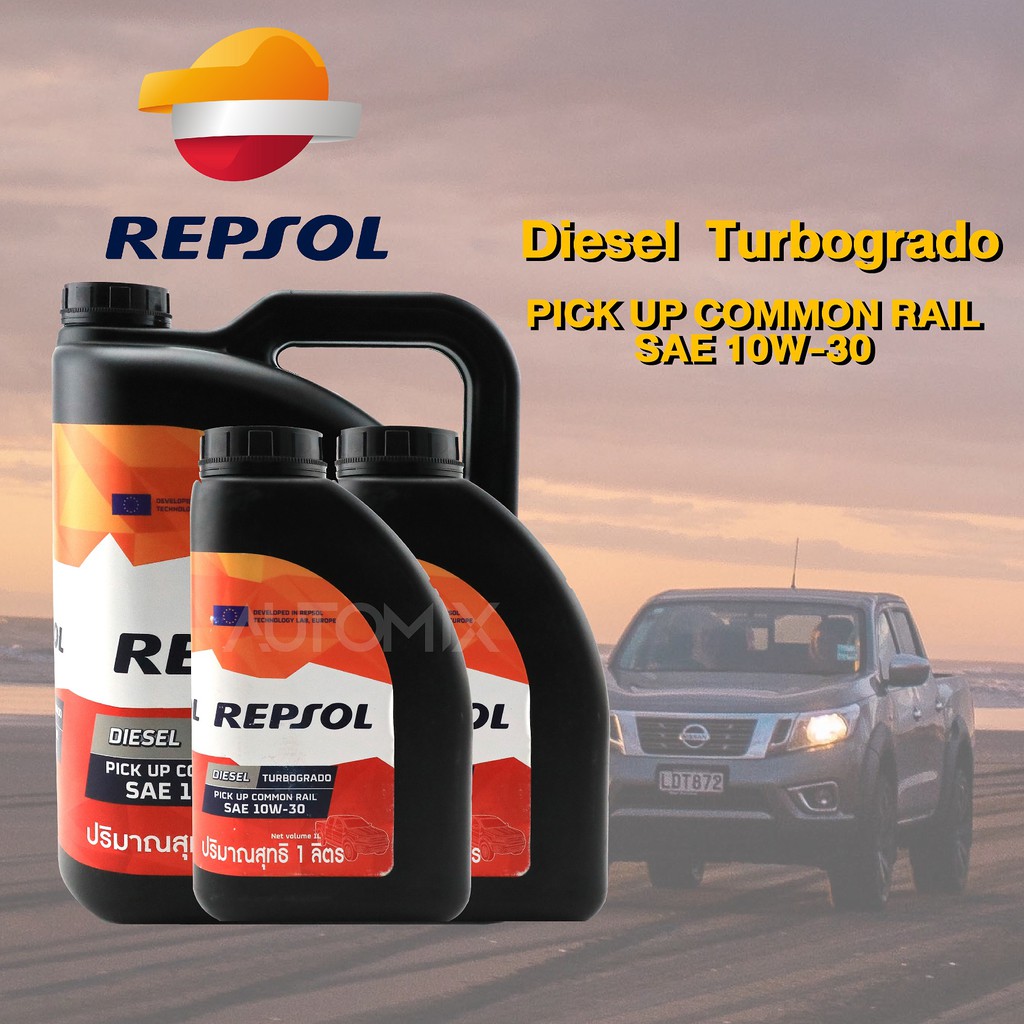 น้ำมันเครื่อง-repsol-diesel-turbo-สำหรับรถกระบะดีเซล-api-ci-4-sl-เครื่องคอมมอนเรล10w30-ขนาด-9-ลิตร-กึ่งสังเคราะห์