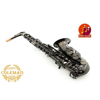 แซกโซโฟน Saxophone Alto Coleman CLC-551A Black Nickel