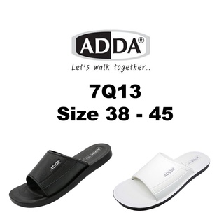 ภาพหน้าปกสินค้า✨ ADDA รองเท้าแตะ แบบสวม รุ่น 7Q13 นุ่มสวมใส่สบาย (ขาว ดำ/ Size 38-45) ที่เกี่ยวข้อง