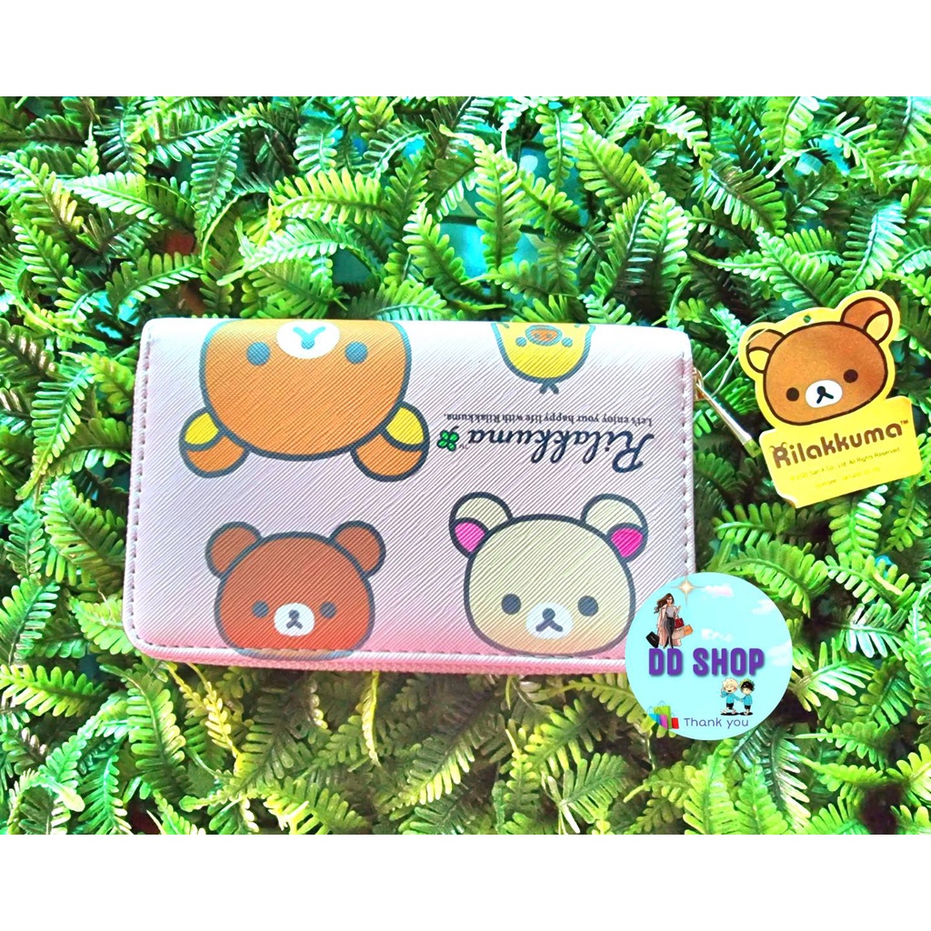 กระเป๋าสตางค์รีรัคคุมะ-ลิขสิทธิ์แท้-rilakkuma