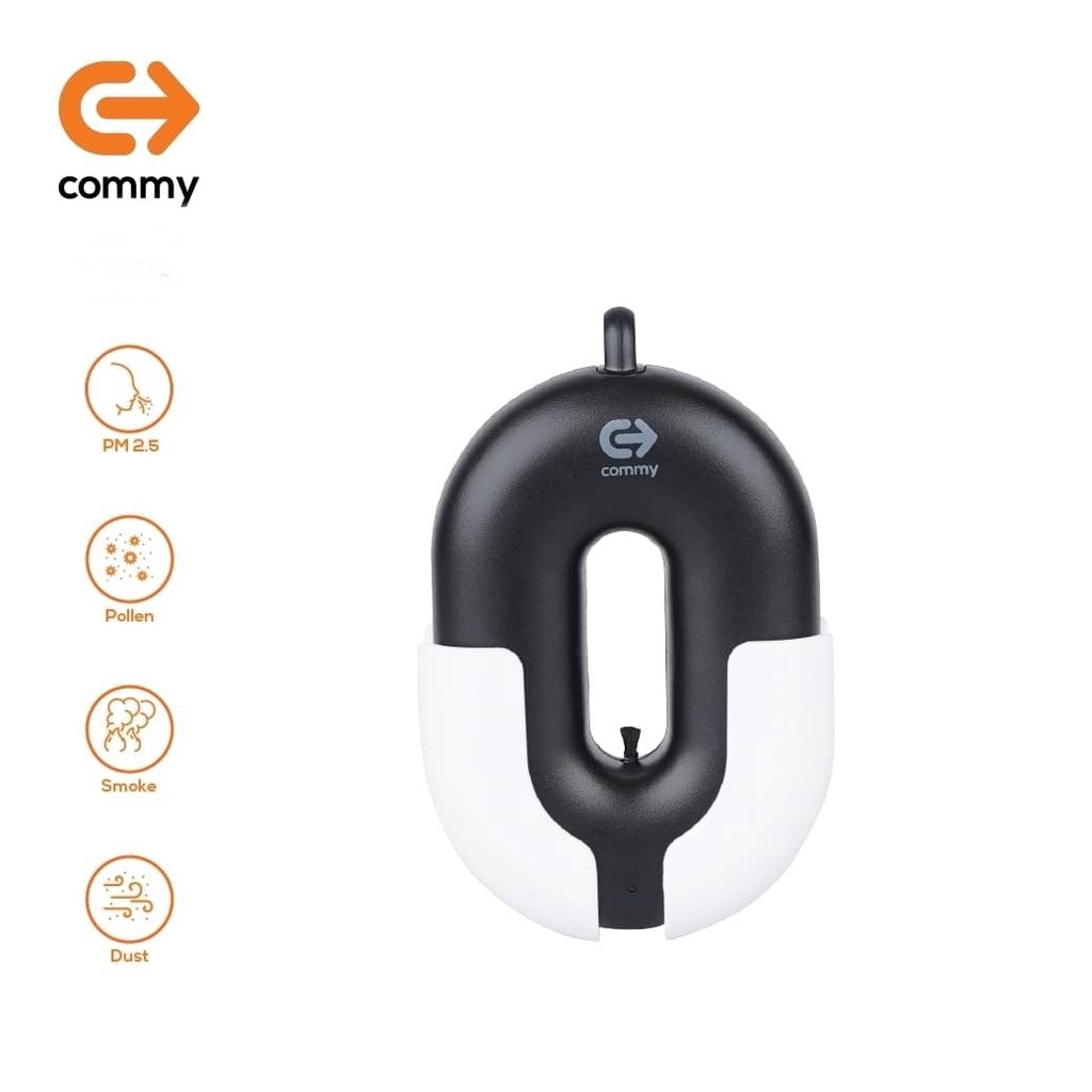 commy-เครื่องฟอกอากาศแบบพกพา-necklace-air-purifier-เทคโนโลยีใหม่-แบบไม่ต้องเปลี่ยนไส้กรอง-กรองอากาศได้ทุกที่