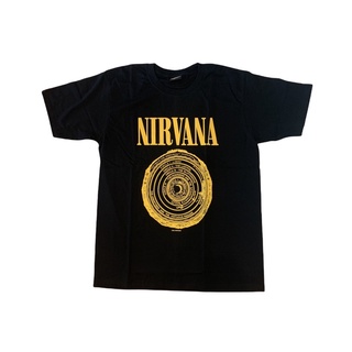 เสื้อยืดผ้าฝ้ายพรีเมี่ยมเสื้อวงดนตรี Nirvana⭐️ ผ้านุ่ม คุณภาพพรีเมี่ยม พร้อมส่ง