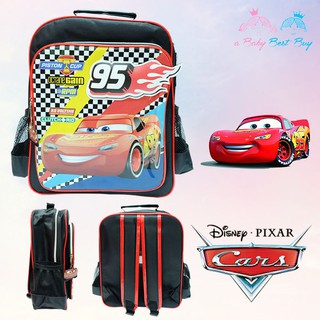 กระเป๋าเป้  Disney Cars สะพายหลัง กระเป๋าเป้นักเรียน ลายคาร์ กระเป๋านักเรียน ของแท้ ลิขสิทธิแท้ (14 นิ้ว)