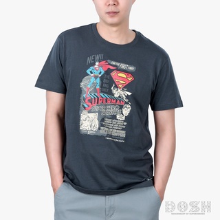 DOSH MENS T-SHIRTS SUPERMAN เสื้อยืดคอกลม แขนสั้น ผู้ชาย 9DSMT5194-GB