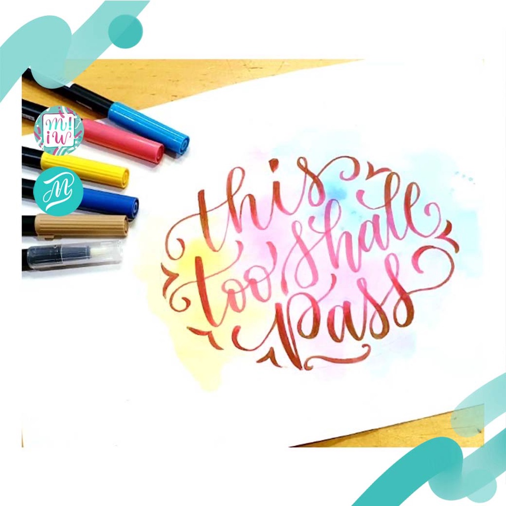 Tombow Dual Brush ABT set 12 Grays - Main Image