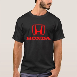 เสื้อยืดผ้าฝ้ายพิมพ์ลายคลาสสิก พร้อมส่ง เสื้อยืดแขนสั้น พิมพ์ลายโลโก้ Honda สีแดง หลากสี แฟชั่นฤดูร้อน สําหรับผู้ชาย และ