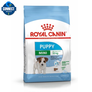 Royal canin Mini Puppy สำหรับลูกสุนัขพันธุ์เล็ก (น้ำหนักโตเต็มวัย 1 - 10 กก.) อายุ 2 ถึง 10 เดือน 800กรัม/2กิโลกรัม