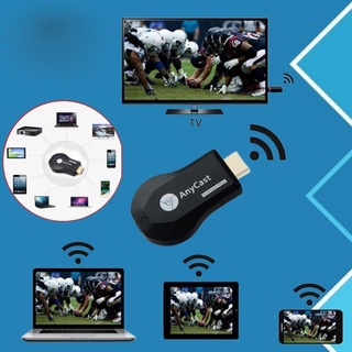 3⃣7⃣_🆈🆈 Anycast M9 Plus ล่าสุด HDMI WIFI Display ต่อมือถือไปทีวี ไม่ต้องลงแอพ ตัวรับสัญญาณบลูทูธ