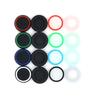 ภาพหน้าปกสินค้า2 x Silicone Analog Thumb Stick Grips Joystick Cover  for Sony PlayStation 4 PS5 PS4  Slim Pro PS3 PS2 XBox One X S Elite  Xbox 360 Nintendo Switch Pro ที่เกี่ยวข้อง