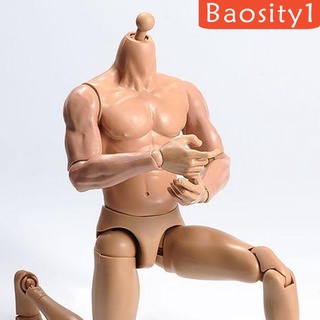 ( Baosity1 ) 1 / 6 Male โมเดลฟิกเกอร์ Body Nude แคบพร้อมสายคล้องคอ