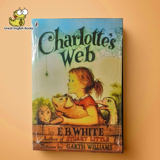 (ใช้โค้ดรับcoinคืน10%ได้) พร้อมส่ง หนังสือภาษาอังกฤษ Charlottes web novel