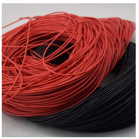 สายไฟซิลิโคน8awg-ทนความร้อนสูง-ยืดหยุ่นสูง-ราคาต่อเมตร