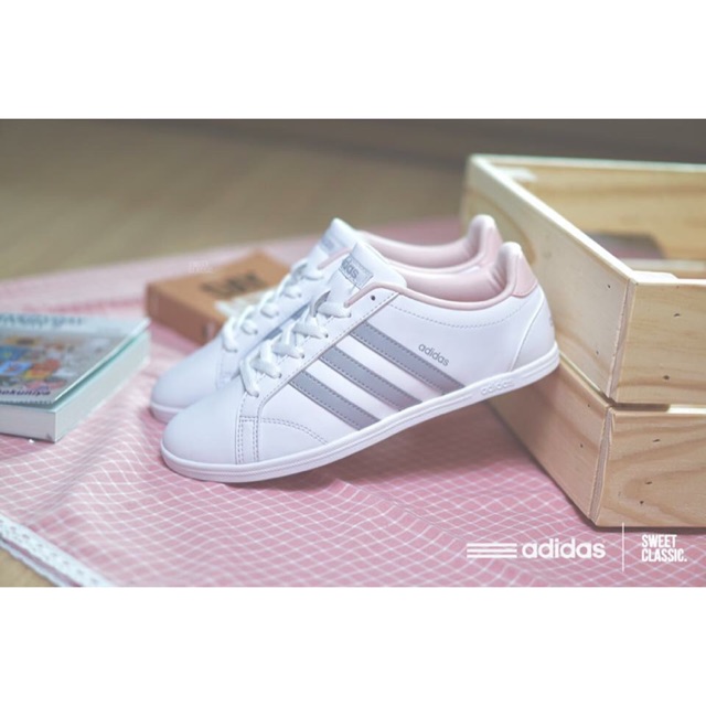 Adidas NEO label coneo Qt 'ice pink' | Shopee Thailand