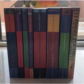 พร้อมส่งจ้า♨✔Harry Potter Complete Works English Edition 1-8 นวนิยายต้นฉบับภาษาอังกฤษแฮร์รี่พอตเตอร์ครบชุด 8