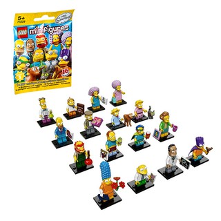 71009 : LEGO The Simpsons Minifigures Series 2 ครบชุด 16  (สินค้าถูกแพ็คอยู่ในซองไม่โดนเปิด)