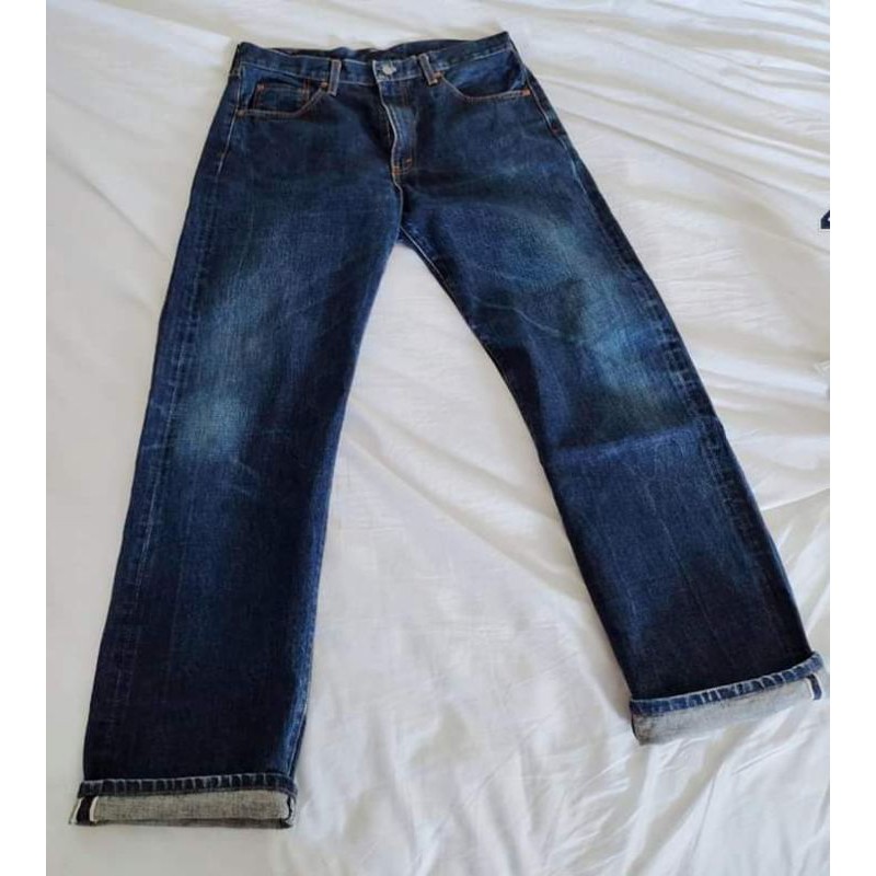 Levi's 502-XX BIG E Made in Japan (ริมแดง) | Shopee Thailand