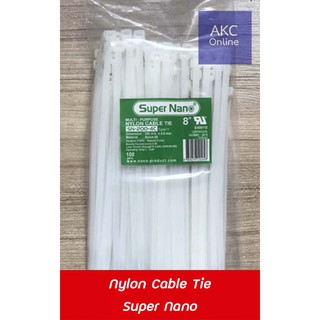 สายรัด Cable Tie Nylon Super Nano