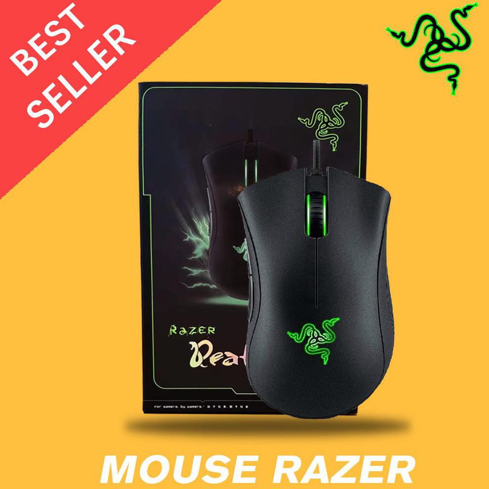 ♥ Razer Deathadder Chroma เมาส์เล่นเกม 16.8มมีไฟ LED ใช้สาย USB คุณภาพ ...