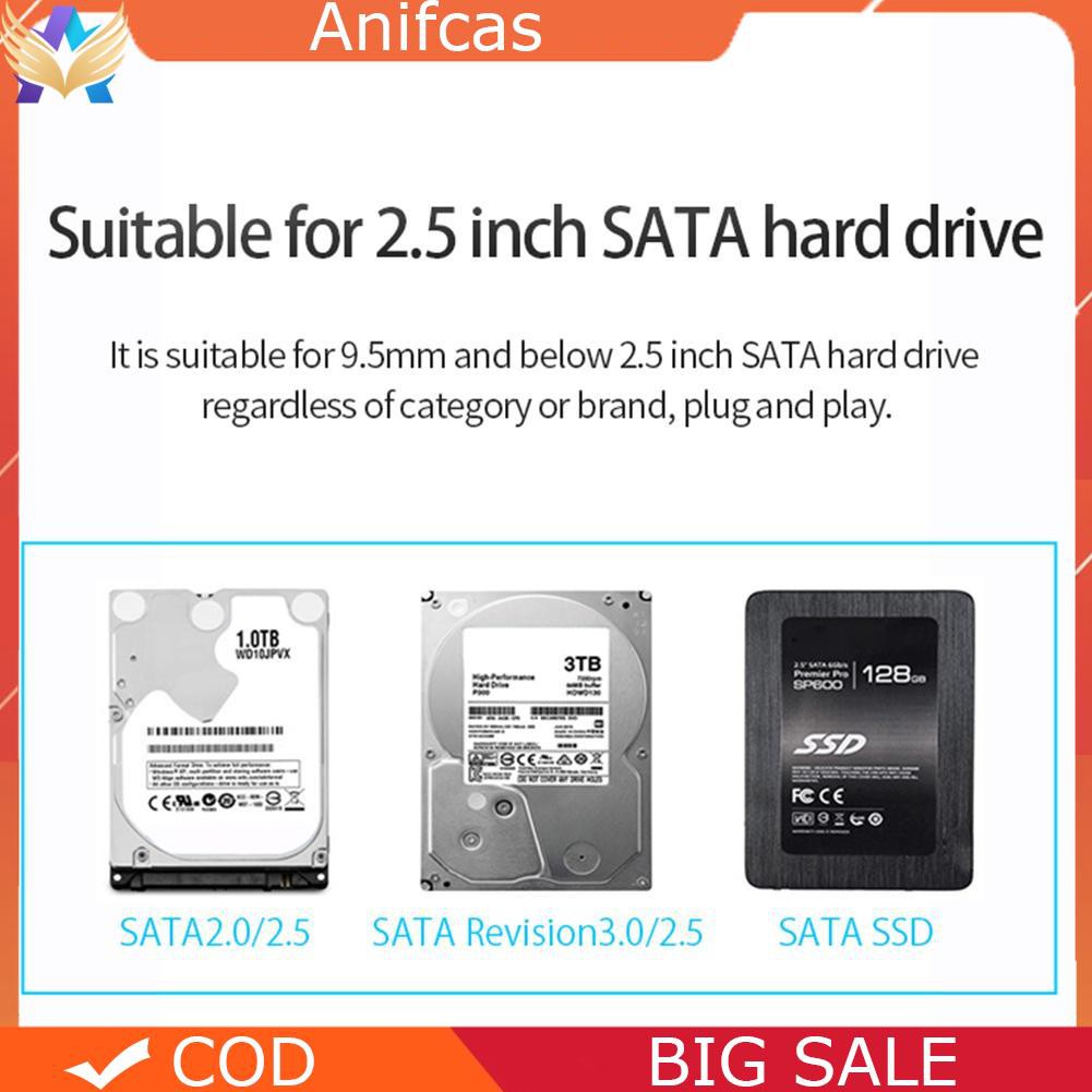 ภาพสินค้าORICO USB 3.0 5Gbps Enclosure 2.5 Inch External SATA Hard Drive HDD Tool Case จากร้าน anifcas.th บน Shopee ภาพที่ 2