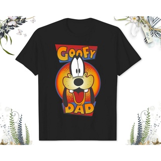 ROUNDคอลูกเรือNeckเสื้อยืด พิมพ์ลาย Disney A Goofy Movie Goofy Dad Big Face สําหรับผู้ชาย และผู้หญิง-4XL