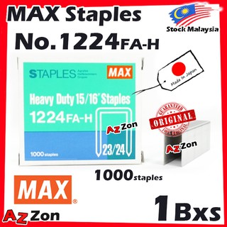 Max ลวดเย็บกระดาษ 15/16 นิ้ว 1224 FA-H / ML 23/24 MAX 1224