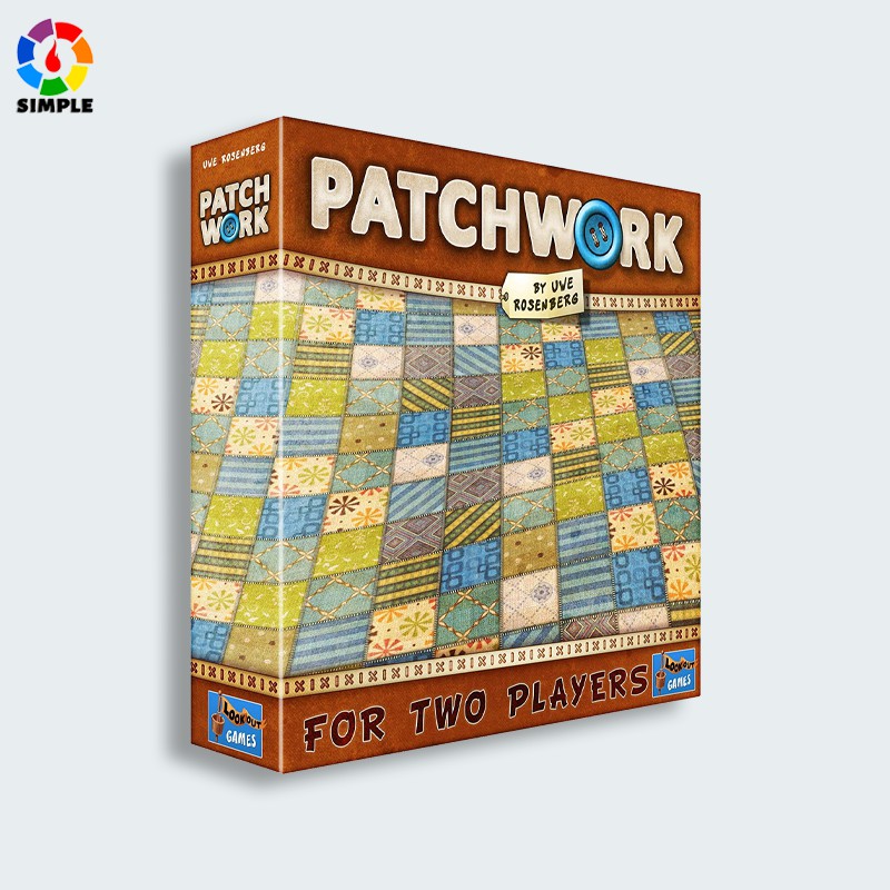 Patchwork Board game - บอร์ดเกม เย็บผ้า Patch work | Shopee Thailand