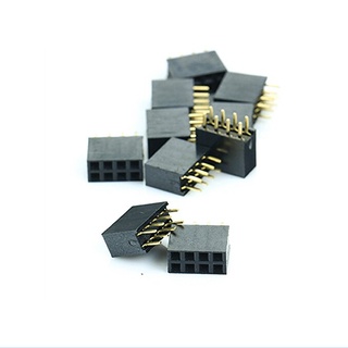 (Fcc) ซ็อกเก็ต Pin 2X4 Pin 8P 2.54 มม. 10 ชิ้น