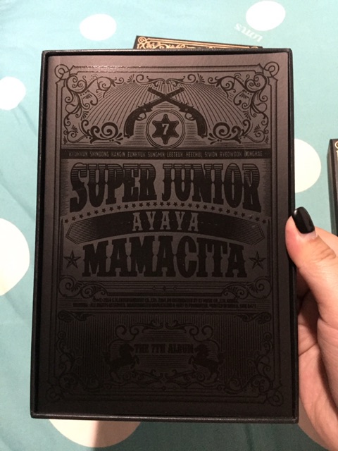 แกะพาสติกแล้ว-อัลบั้มsuper-junior-7th-mamacita-ver-a-มีการ์ดคังอินกับฮีชอล