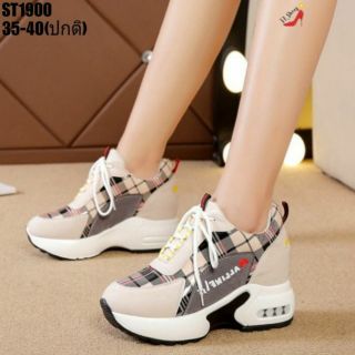 👟ส่งไวมีเก็บเงินปลายทาง
รองเท้าผ้าใบเสริมส้น 3.5นิ้ว
วัสดุ2วัสดุทูโทนหนังสักหลาด+ผ้าลายสก๊อต