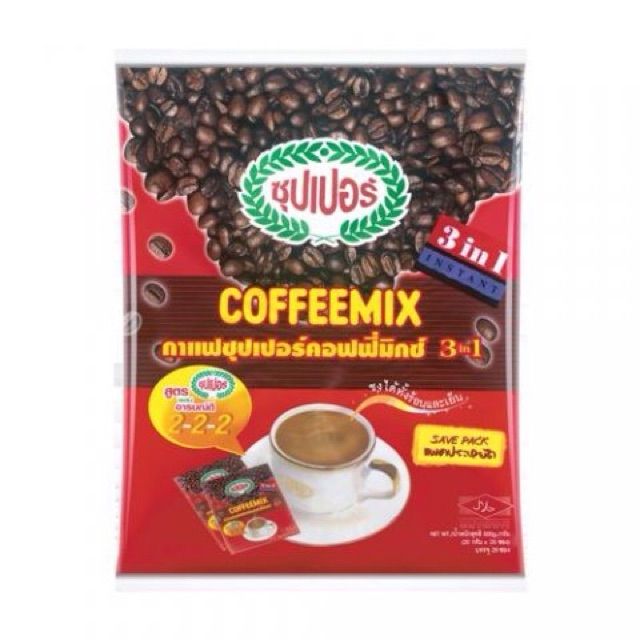 กาแฟปรุงสำเร็จ-ซุปเปอร์คอฟฟี่มิกซ์-coffeemix