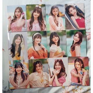 !!! ส่งฟรี !!! รูปที่แถมกับพัดลม  BNK48 -CGM48 Sayonara Crawl พร้อมส่ง