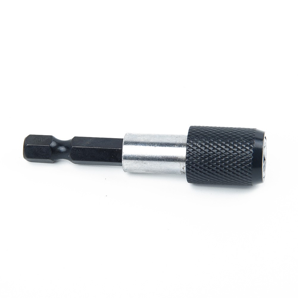 สว่านไฟฟ้า-hex-shank-knurled-ก้านขยายแปลง-chuck-1-4-นิ้ว-x-60-มม