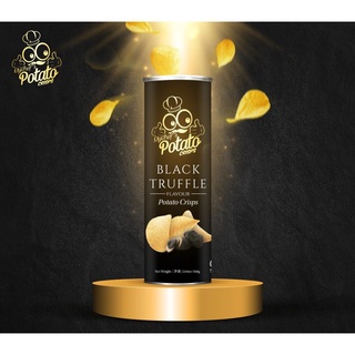 My Chef Black Truffle Potato Chips Crisps มันฝรั่งรสเห็ดทรัฟเฟิล ขนาด160กรัม