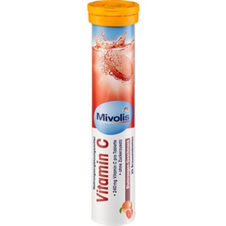 ภาพหน้าปกสินค้าวิตามินซีเม็ดฟู่ Mivolis VitaminC ที่เกี่ยวข้อง