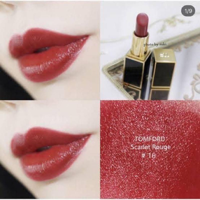 ของแท้-พร้อมส่ง-ลิปสติก-tom-ford-lip-color-mini-1-g-scarlet-rough