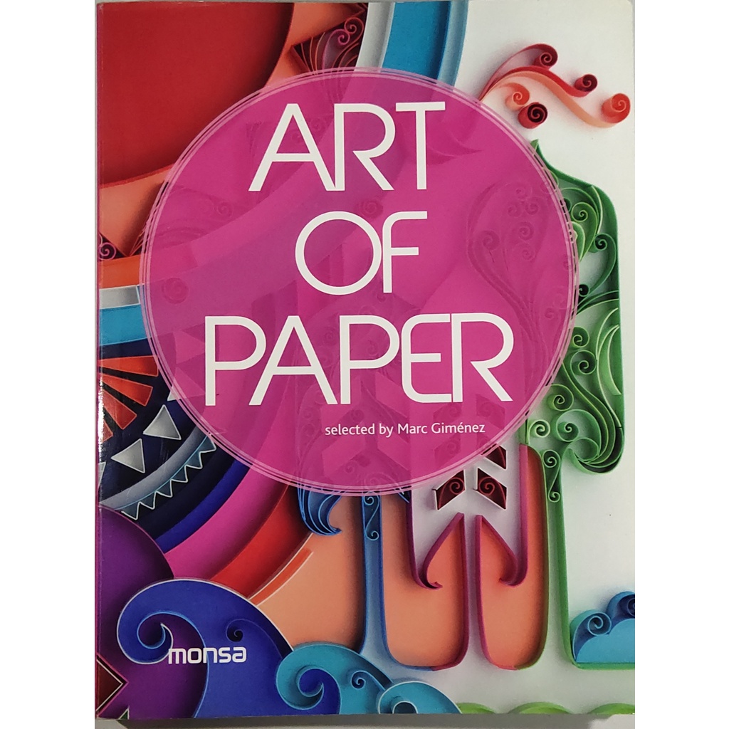 หนังสืองานศิลปะจากกระดาษ-ภาษาอังกฤษ-art-of-paper
