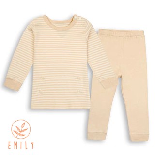 เสื้อและกางเกงเด็กออร์แกนิค emily 191US01