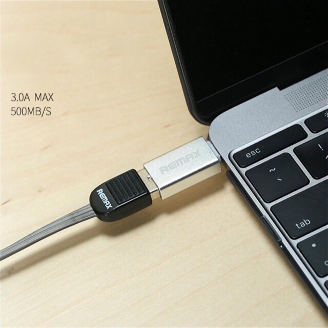 remax-otg-1-type-c-usb-3-0-ตัวถ่ายข้อมูล-ระหว่าง-สมาร์ทโฟน-และแฟลชไดรฟ์