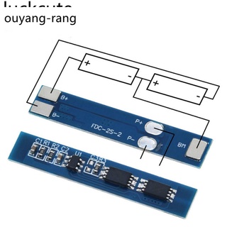 บอร์ดป้องกันที่ชาร์จแบตเตอรี่ลิเธียม 2S 3A li-ion 7.4v 8.4V 18650 bms pcm สําหรับ li-ion lipo