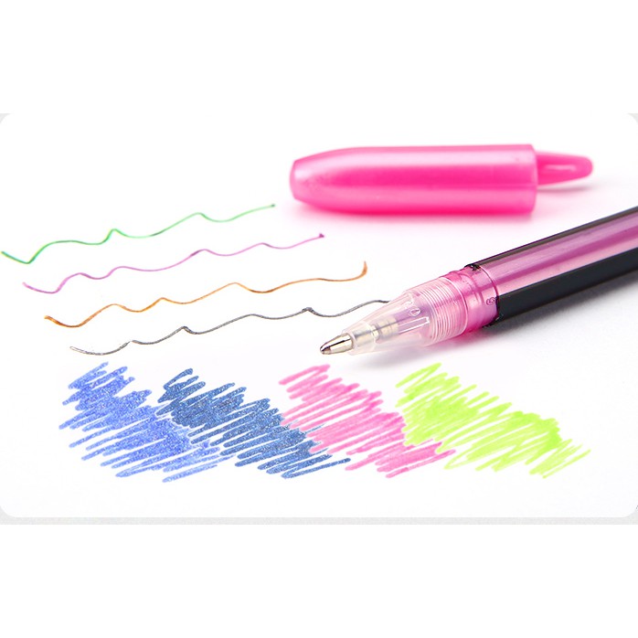 ปากกาเจล-สีเมทัลลิก-สีพาสเทล-48-ชิ้น