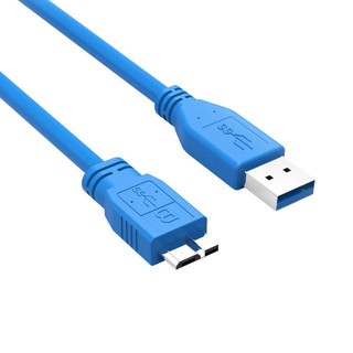 สาย HDD  USB 3.0 Type A Male to USB 3.0 Micro B Male Adapter Cable High-speed (1M)